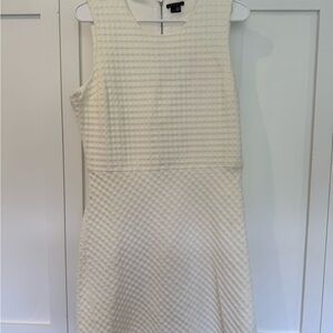 Theory White Sleeveless Dress Size 12